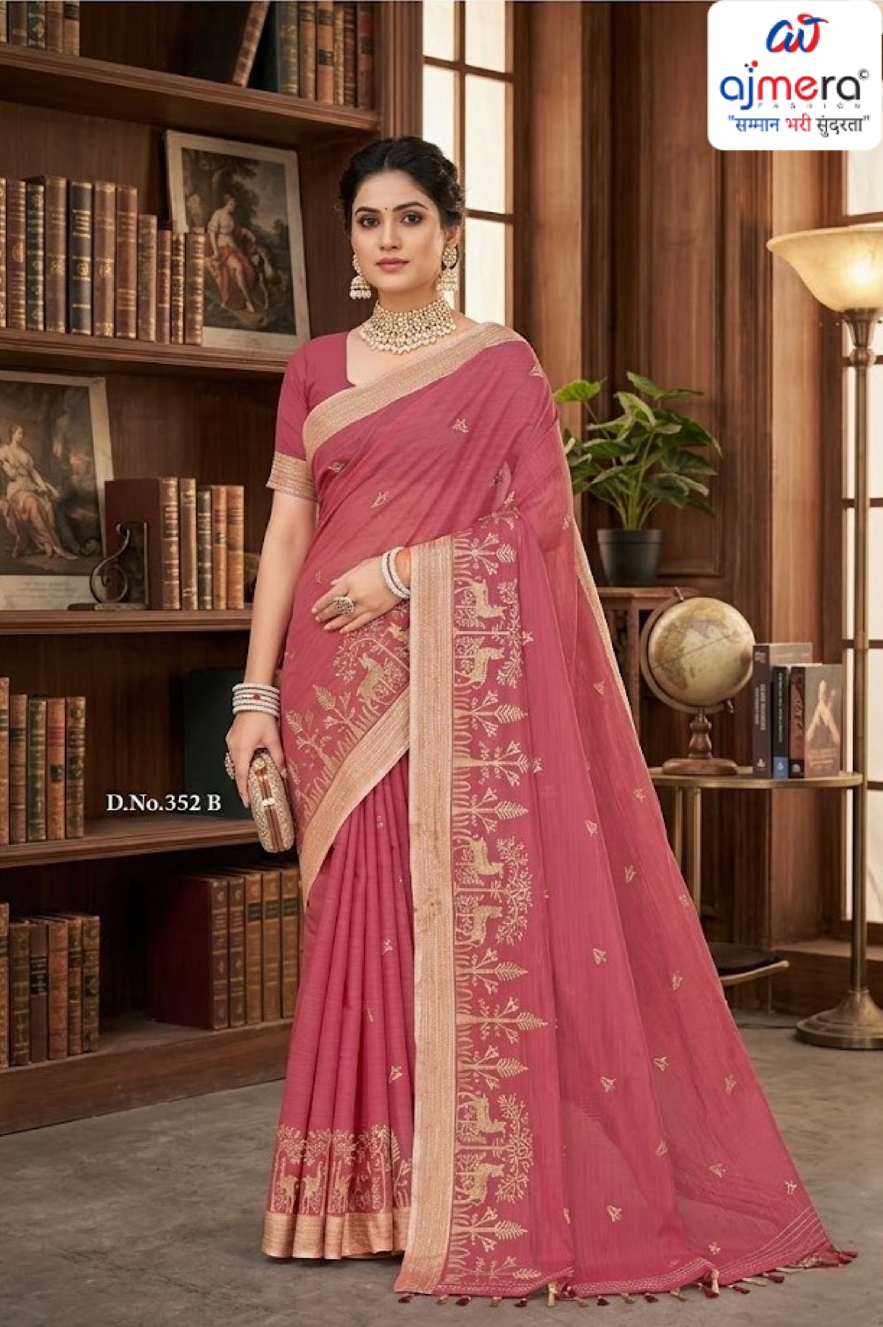Fancy Cotton Saree with Blouse Piece for Premium Ethnic and Traditional Wear | PUT-NOORI