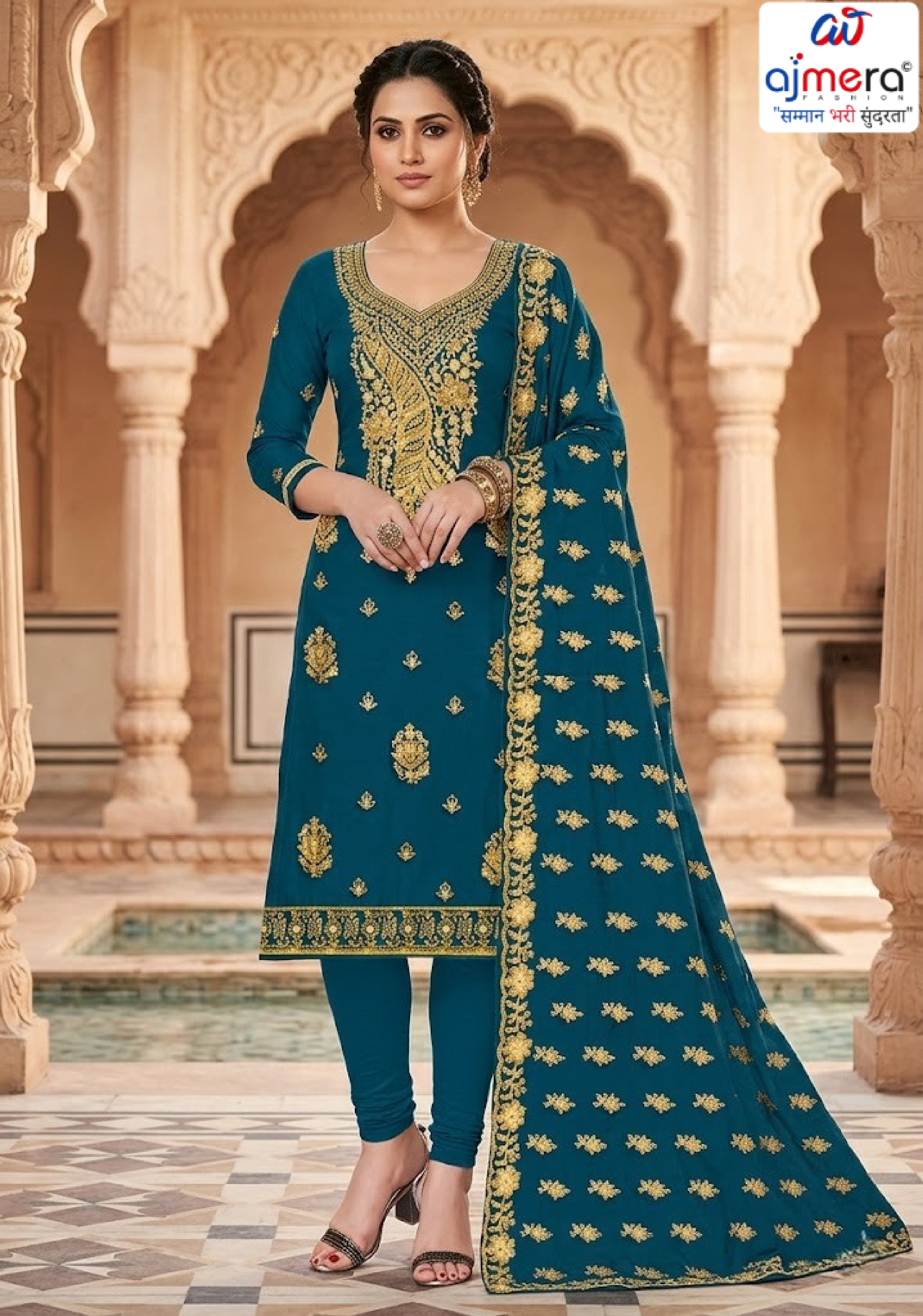 Royal Jaam Unstitched Dress Material | RPY-ROYAL WORLD
