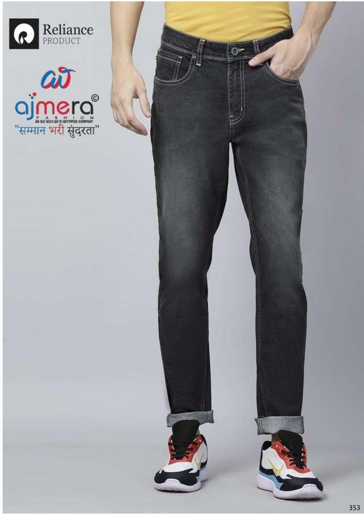 Premium Men's Denim Jeans for Casual & Everyday Wear | B2D24JPSCFJN551
