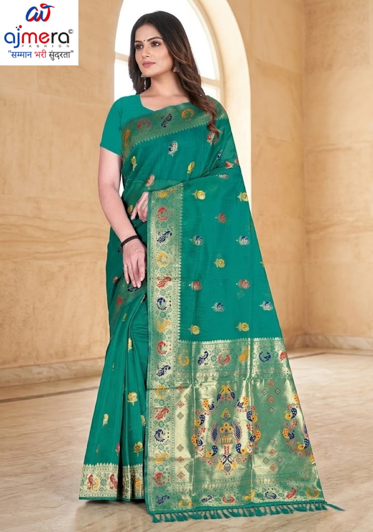 Exclusive Jacquard Silk Saree with Blouse Piece for Premium Cultural Wear | TUL-SAFARI COTTON VOL-02