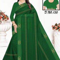 Jacquard Dyed Matching Saree with Blouse Piece for Premium Ethnic and Traditional Wear | RRJ-RAJA RANI