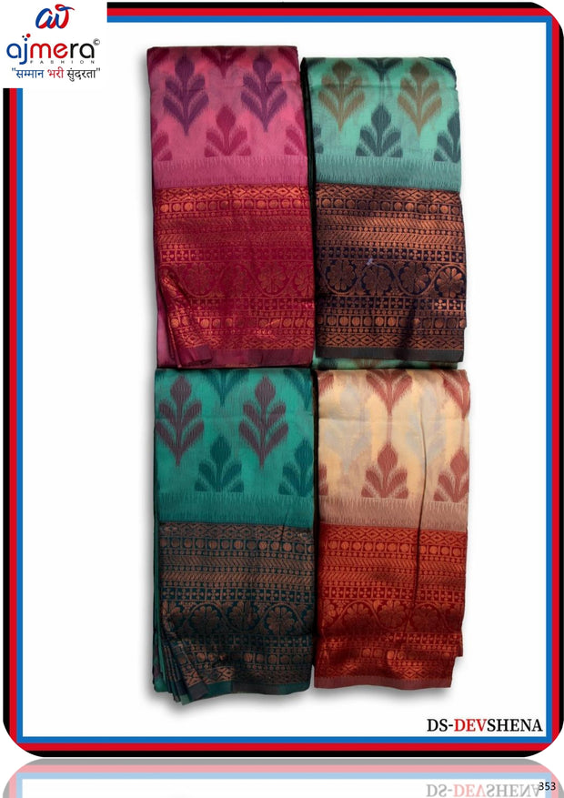 Fashionable Jacquard Silk Saree with Blouse Piece for Special Events | DS-DEVSHENA