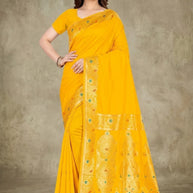Artistic Jacquard Silk Saree With Blouse Piece | TUL-FAST STORY SILK VOL-13
