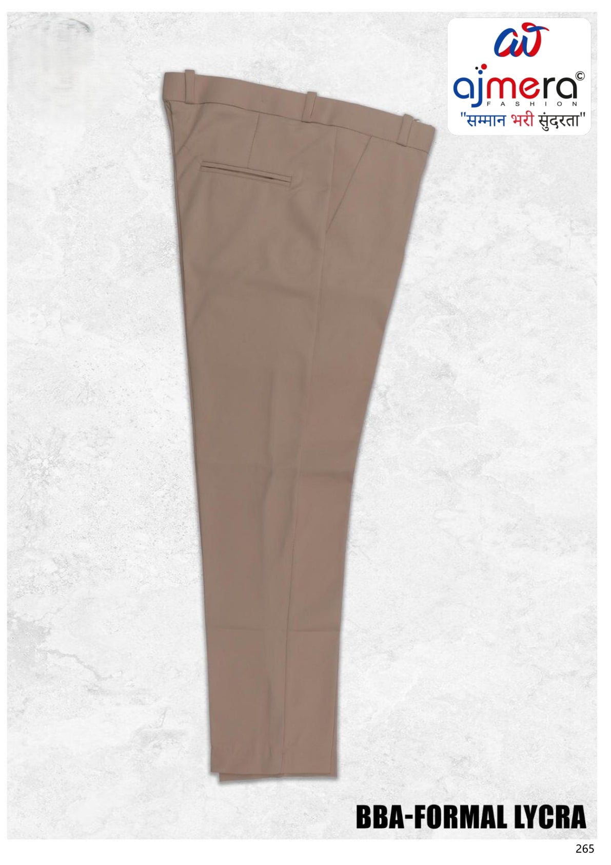 Formal Trousers Manufacturer India | BBA-FORMAL LYCRA