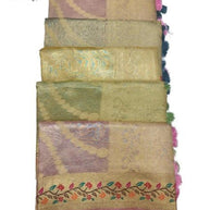 Graceful Jacquard Silk Saree with Blouse Piece for Timeless Ethnic Fashion | SOJ-MANORATH TISSUE