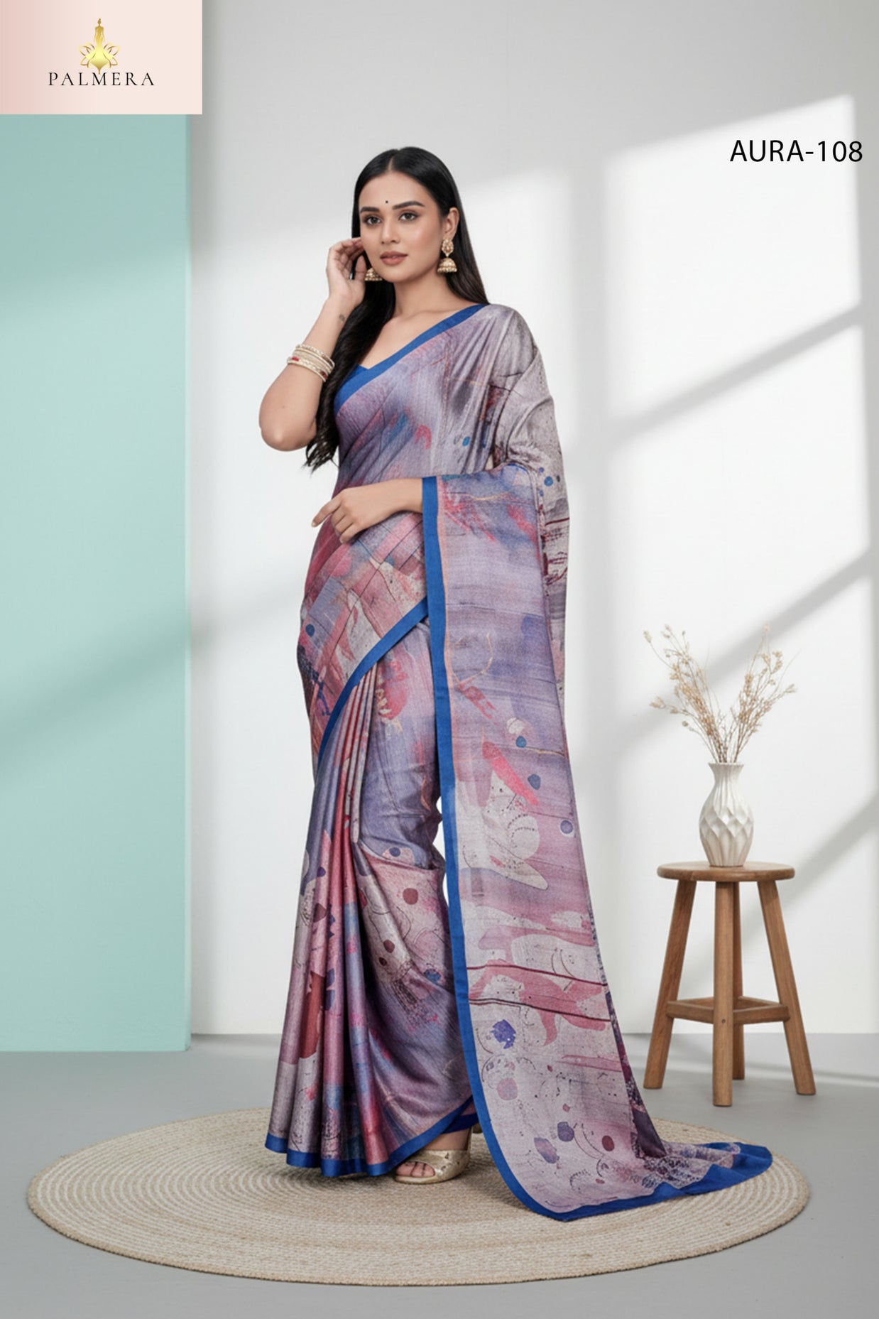 Aura Modal Saree with Blouse for Premium Ethnic and Designer Wear | ALL-AURA VOL-1
