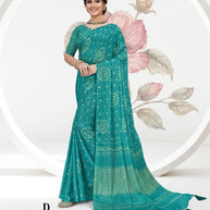 Beautiful Printed Saree with Blouse Piece for Cultural Celebrations | RDD-RINKAL