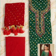 Premium Designer Unstitched Suit Set | CHN-CBAJ-10