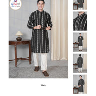 Premium Men's Kurta & Payjama for Wedding & Festive Wear | SNA-MKP12325