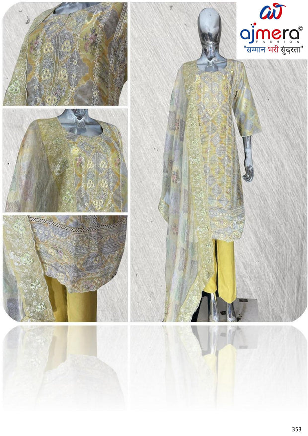 Designer Deepti Pakistani Party Wear Suit for Women | SWE-DEEPTI-17D