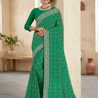 Beautiful Printed Saree with Blouse Piece for Cultural Celebrations  | TD-MAKKHAN MALAI