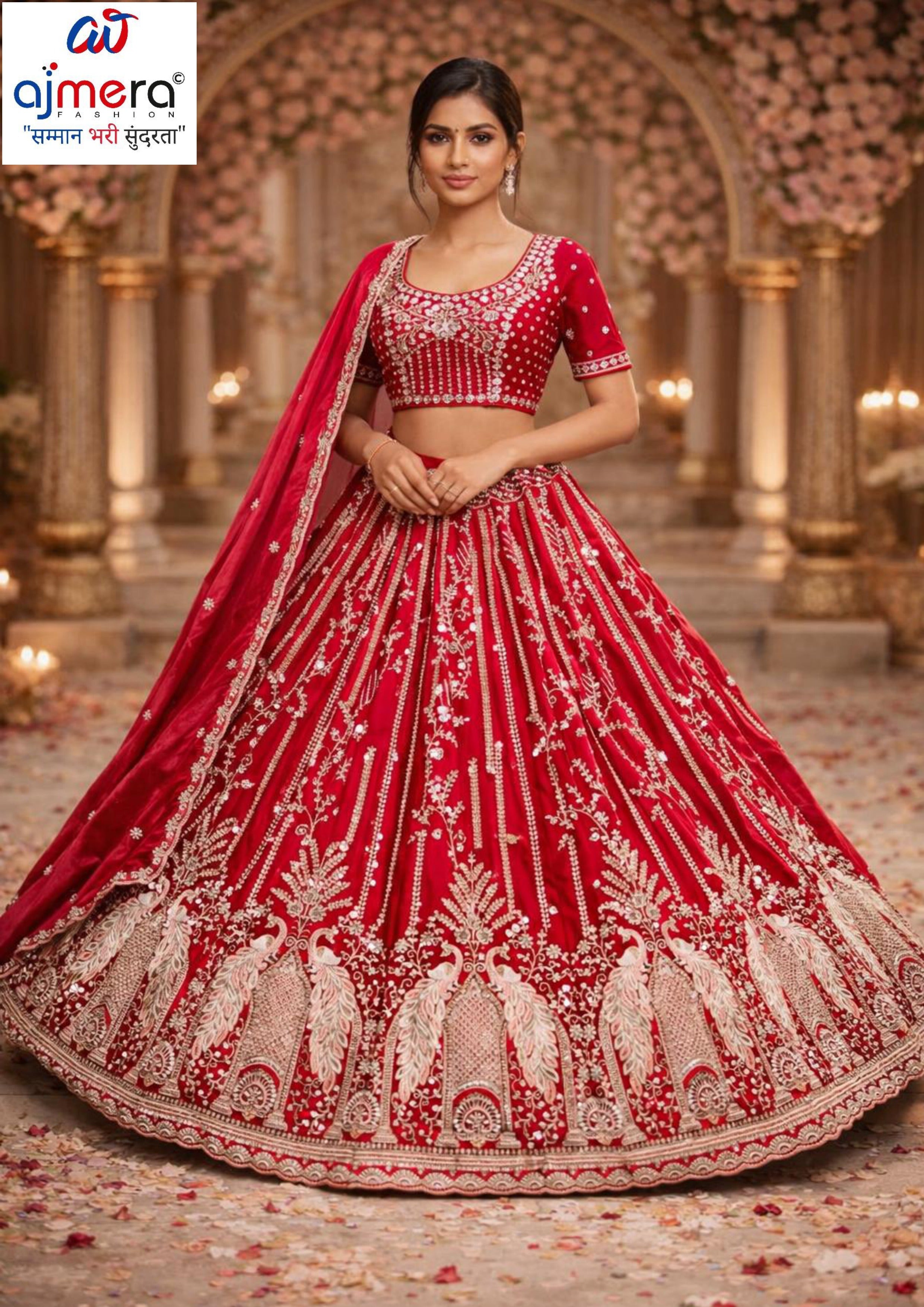 Fancy Beads Work Lehenga Choli Manufacturer Supplier Exporter|ADD-BEST OF LUCK