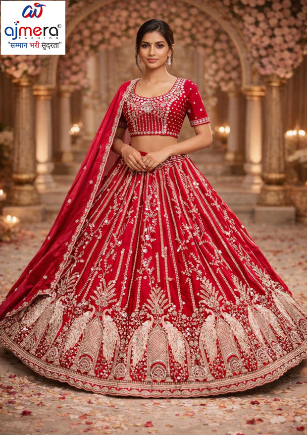 Fancy Beads Work Lehenga Choli Manufacturer Supplier Exporter|ADD-BEST OF LUCK