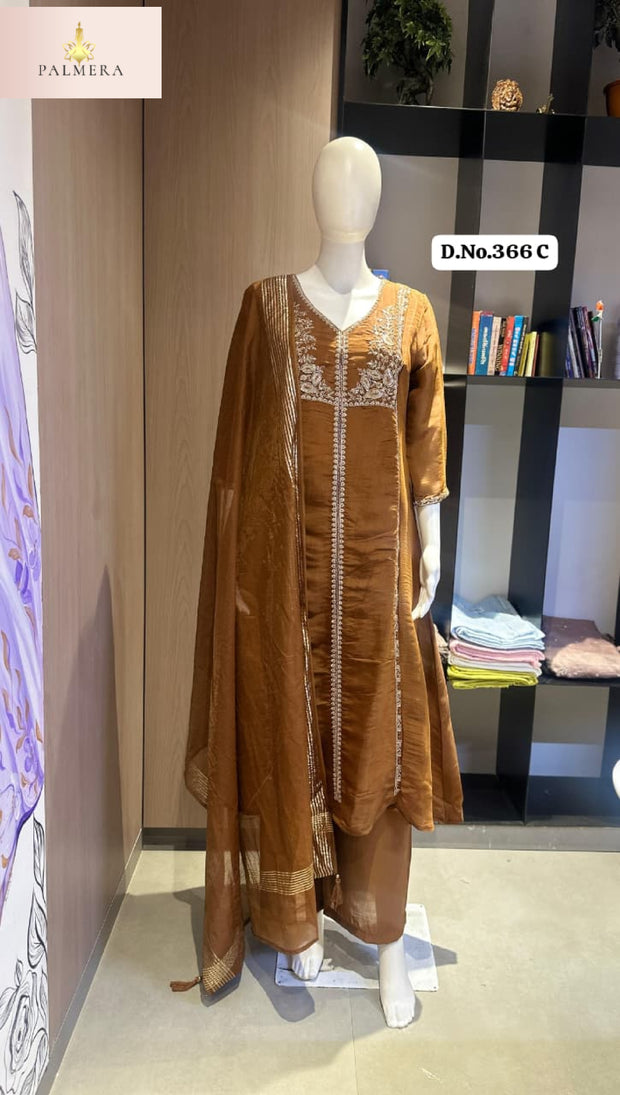 Elegant Designer Palmera Kurti Set for Women | MIK-366C