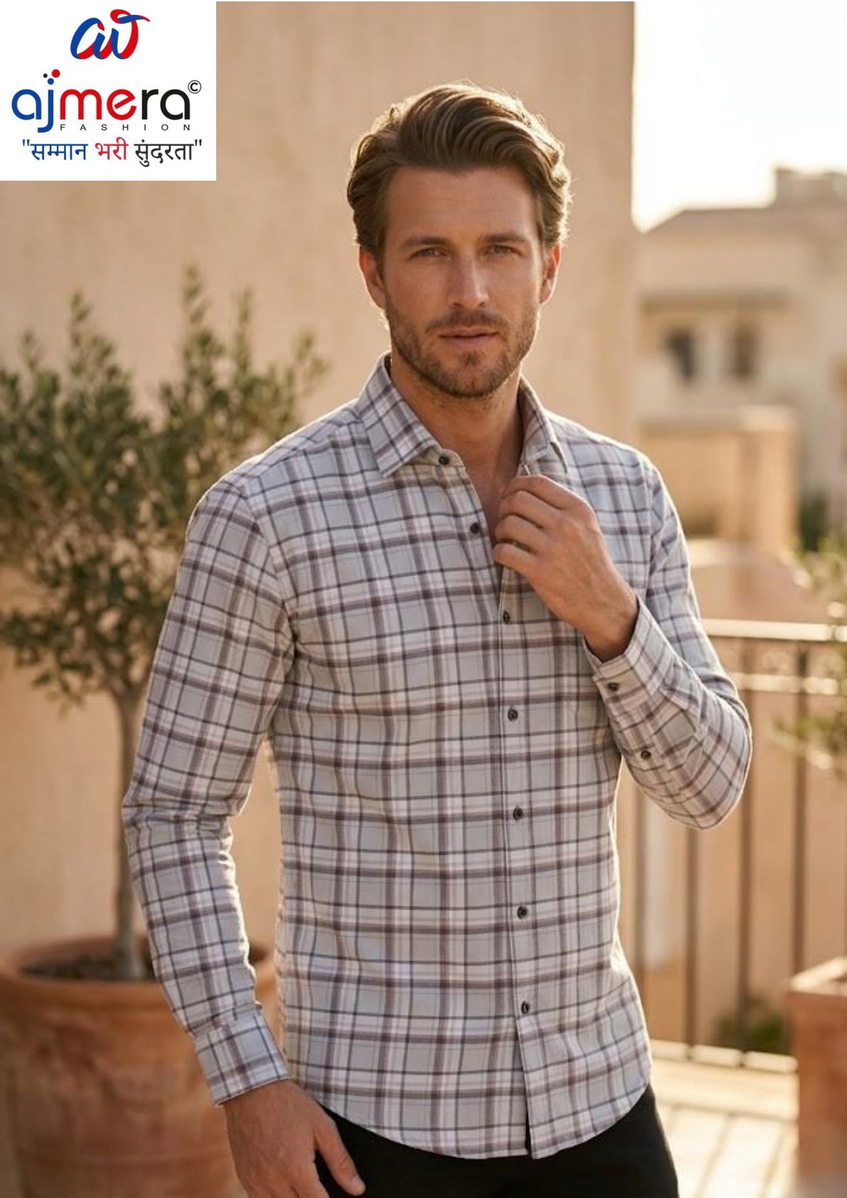 Mens Shirt Manufacturer India for Retailers | NSE-AJ114