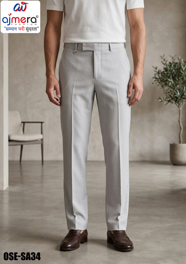 Premium Men's Formal Pant for Office & Business Wear | OSE-SA34