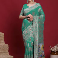 Palmera Saree Wholesaler and Palmera Saree Supplier | ALL-VANAYA-06