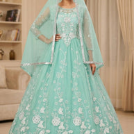 Designer Net Gown for Women | KTX-72101