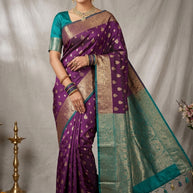 Designer Rapier Silk Matching Saree With Blouse Piece | BWF-VEDIKA