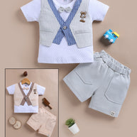 Kids T-Shirt Shorts Set Wholesale | AYI-BW901