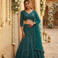 Designer Net Gown for Women | SDO-8402