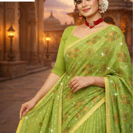 Pure Cotton Saree with Without Blouse for Premium Ethnic and Traditional Wear | PJA-PAN BAHAR