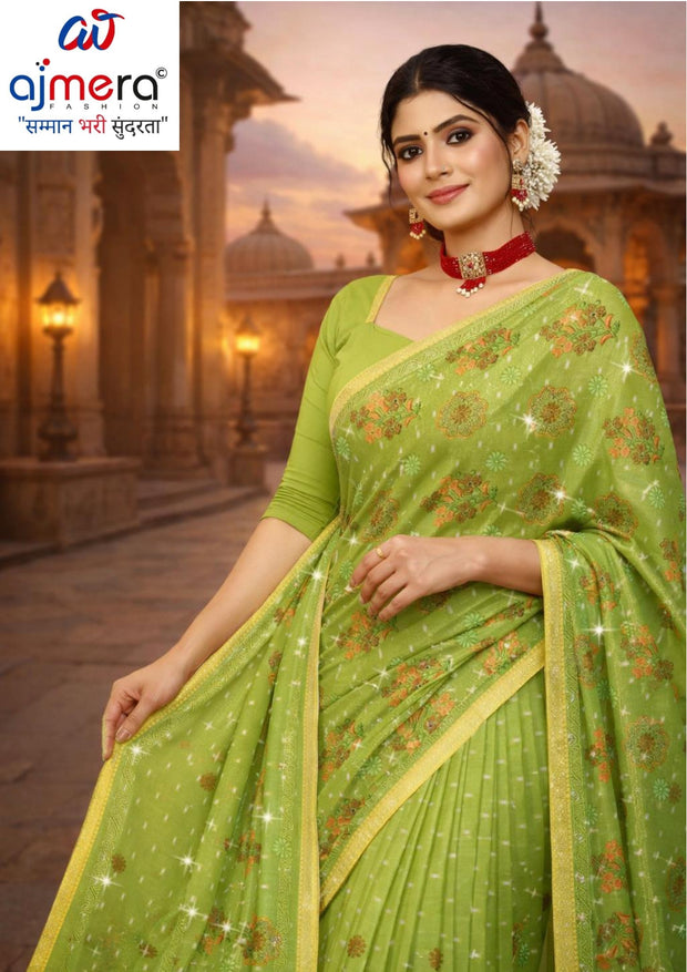 Pure Cotton Saree with Without Blouse for Premium Ethnic and Traditional Wear | PJA-PAN BAHAR