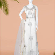 Elegant Designer Party Wear Gown for Women | STS-1348-L