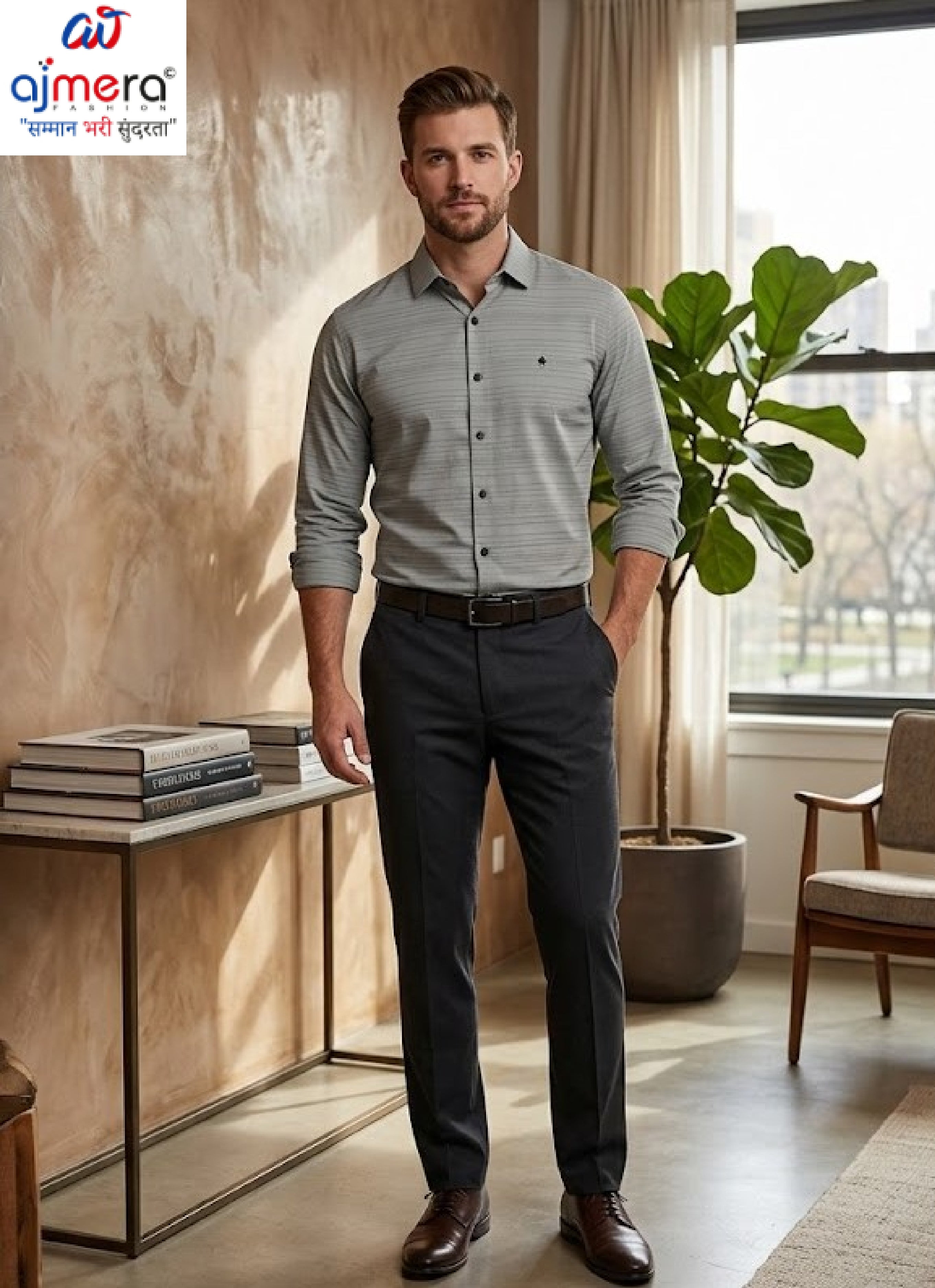 Mens Shirt Wholesale Supplier India | MRS-LYCRA SELF LINING