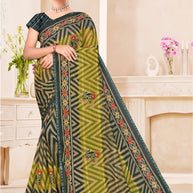Stylish Printed Saree with Blouse Piece for Traditional Celebrations  | SNR-DHURANDHAR