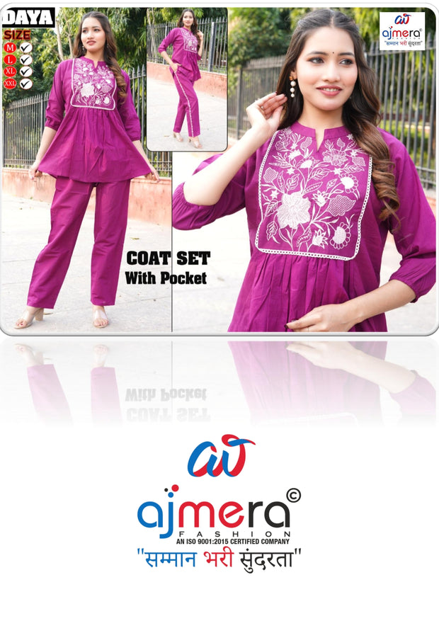 Designer Co-Ord Kurti Set for Women | BS-DAYA