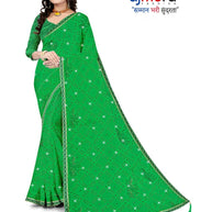 Reniyal Print Loose Saree without Blouse for Premium Ethnic and Traditional Wear | CAS-AMBIKA