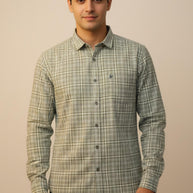 Mens Shirt Supplier India for Wholesale Buyers | NSE-CHECKS STRIPES FS