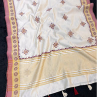 Apricot Doby Saree with Blouse for Premium Ethnic Occasion Wear | ALL-APRICOT-105