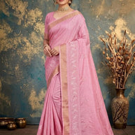 Premium Jacquard Silk Saree with Matching Blouse Piece for Ethnic Celebrations | MTE-25352