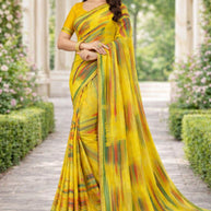 Exclusive Printed Saree with Blouse Piece for Elegant Ethnic Look  | RDD-AANVI VOL-02