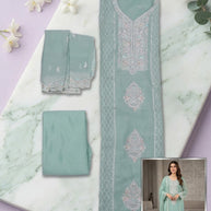 Premium Chiffon Unstitched Suit Set | PCH-304
