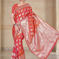 Graceful Jacquard Silk Saree with Blouse Piece for Timeless Ethnic Fashion | TUL-MALBARI SILK VOL-50
