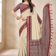 Trendy Printed Saree with Blouse Piece for Women’s Ethnic Wardrobe | PUS-JALPARI-1