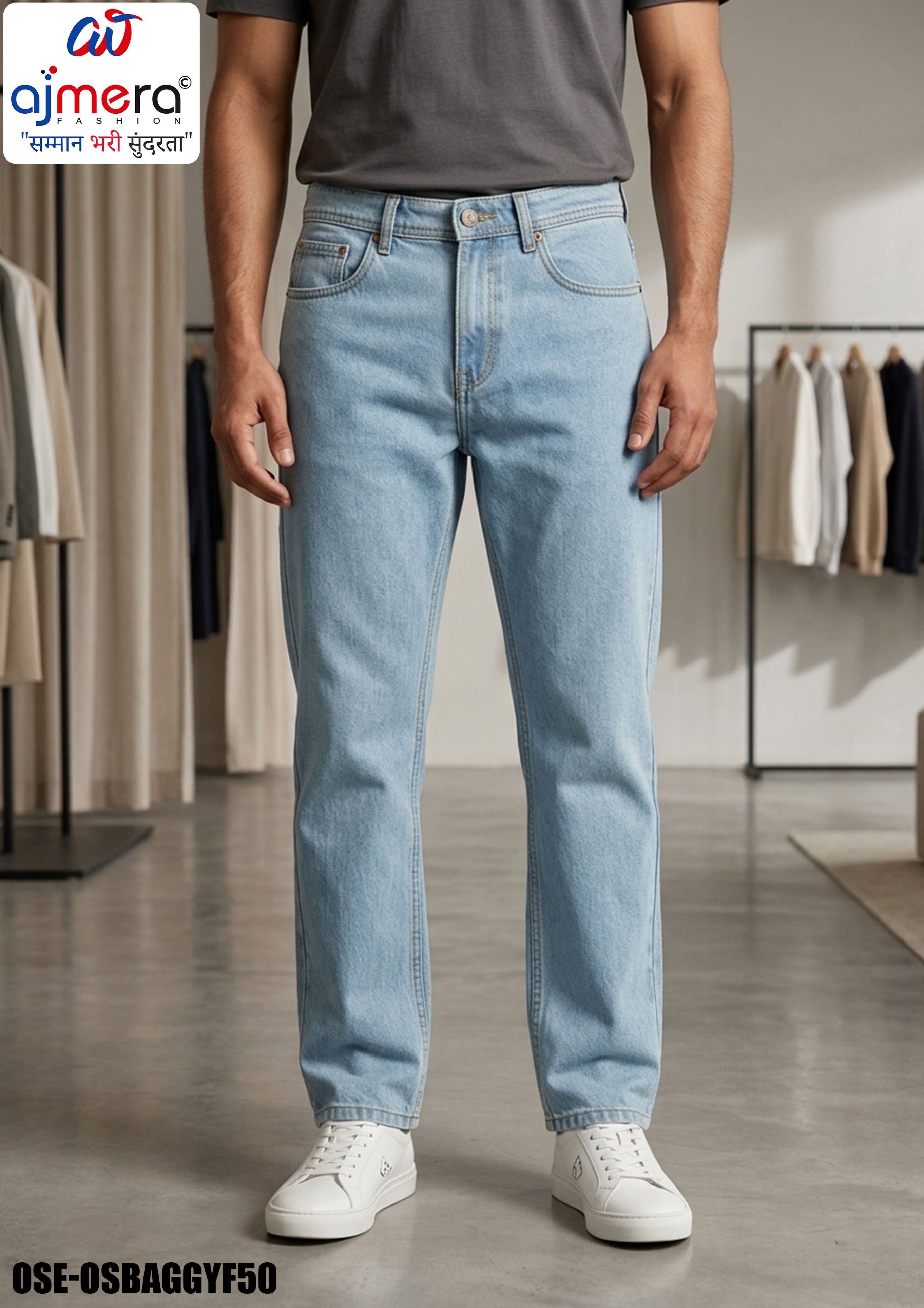 Premium Men's Jeans for Casual & Everyday Wear | OSE-OSBAGGYF50