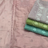 Premium Chanderi Dress Material Wholesale Collection | VAA-GLAMOUR