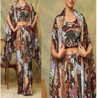 Designer Gown with Blouse for Women | ATZ-C362