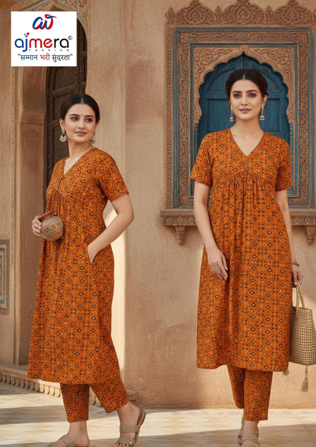 Designer Classic Ethnic Kurti for Women | SHU-1099