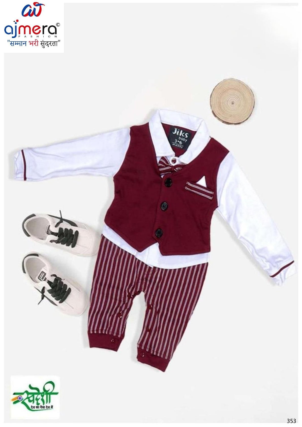 Kids Baba Suit Wholesale in India | GIK-5025