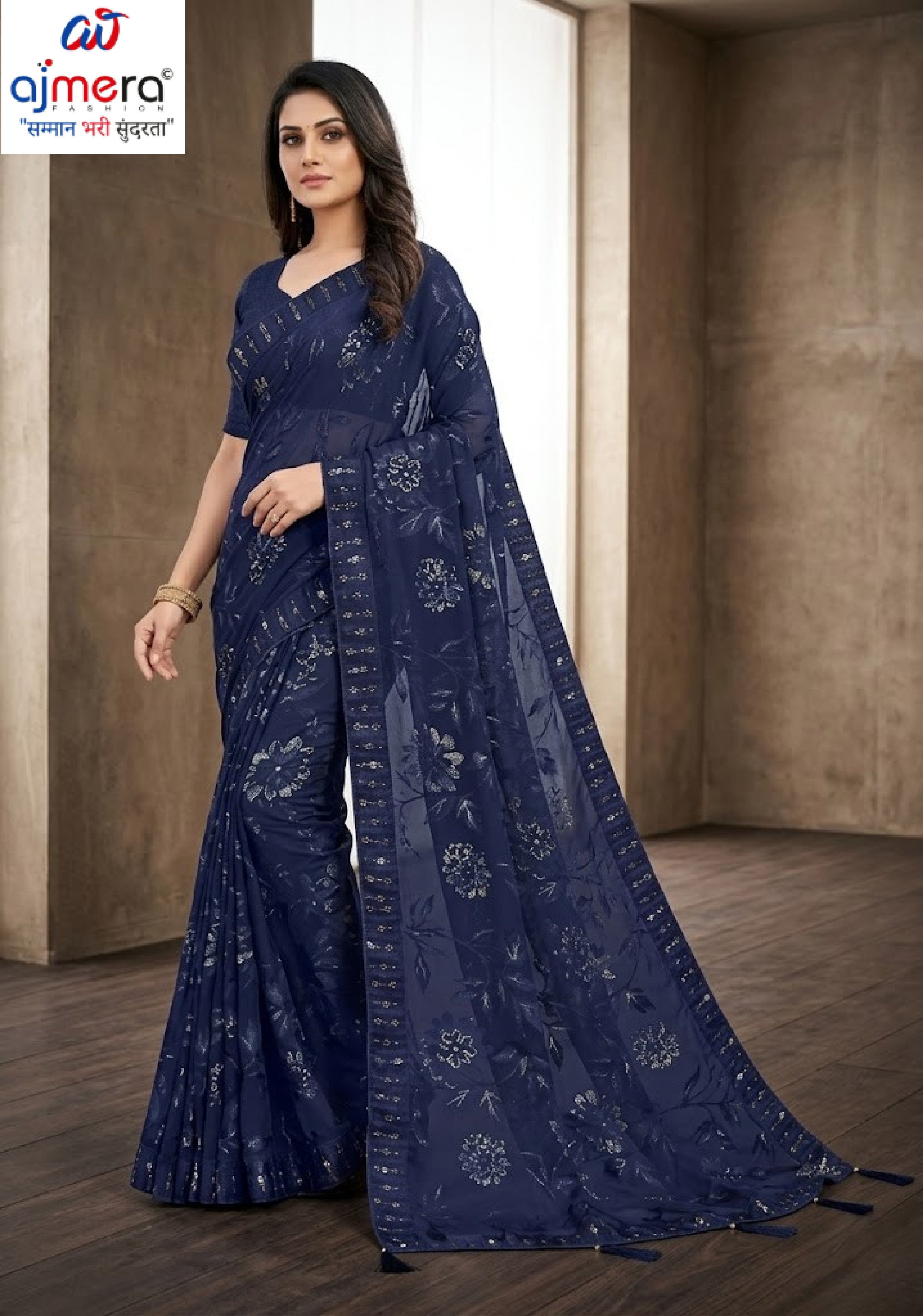 Fashionable Printed Saree with Blouse Piece for Festive Collection  | RDD-YUKTI VOL-58