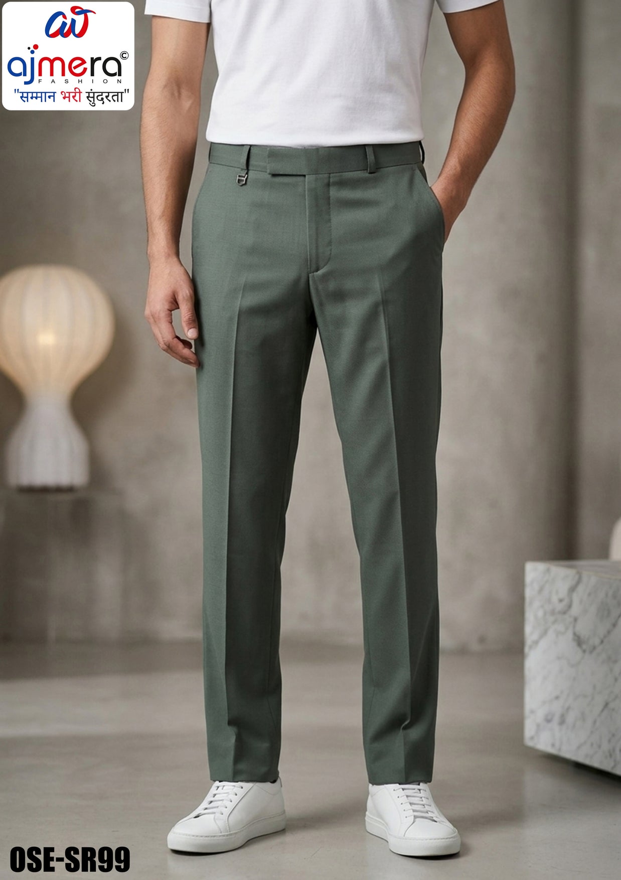 Premium Men's Formal Pant for Office & Business Wear | OSE-SR99