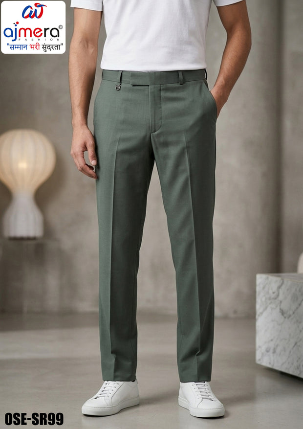 Premium Men's Formal Pant for Office & Business Wear | OSE-SR99
