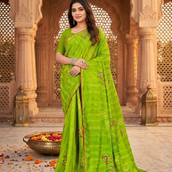 Exclusive Printed Saree with Blouse Piece for Elegant Ethnic Look | PRM-GIRIJA