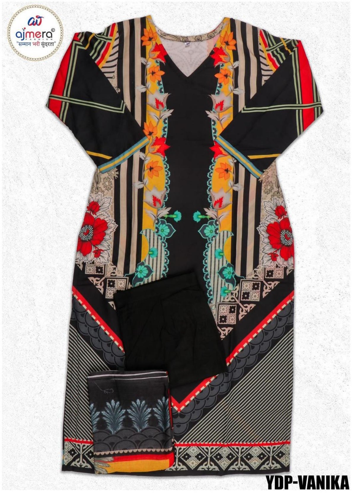 Designer Kurti Pant Dupatta Set for Women | YDP-VANIKA
