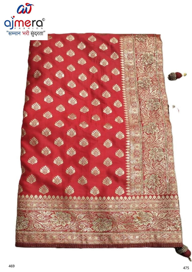 Rich Jacquard Silk Saree with Blouse Piece for Sophisticated Ethnic Style | SBV-SS-5-2290